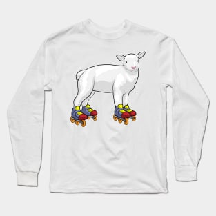 Lamb Inline skating Roller skates Long Sleeve T-Shirt